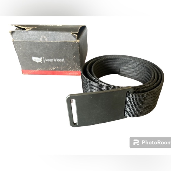 Grip6 Gunmetal Size Adjustable Belt, 36” - Picture 2 of 3